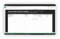 OSS Safe Component Version Recommender OSS Safe Component Version Recommender
